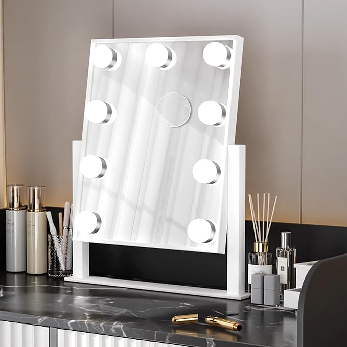 Specchio da trucco con luci 9