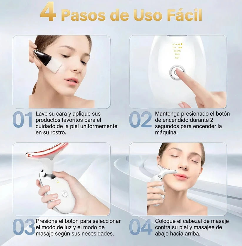 Dispositivo para eliminar arrugas: ¡recupere su juventud y atractivo ahora!